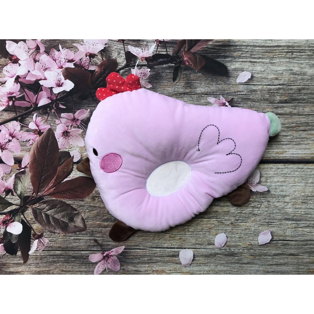 Gối hình gà con chống lõm đầu cho bé