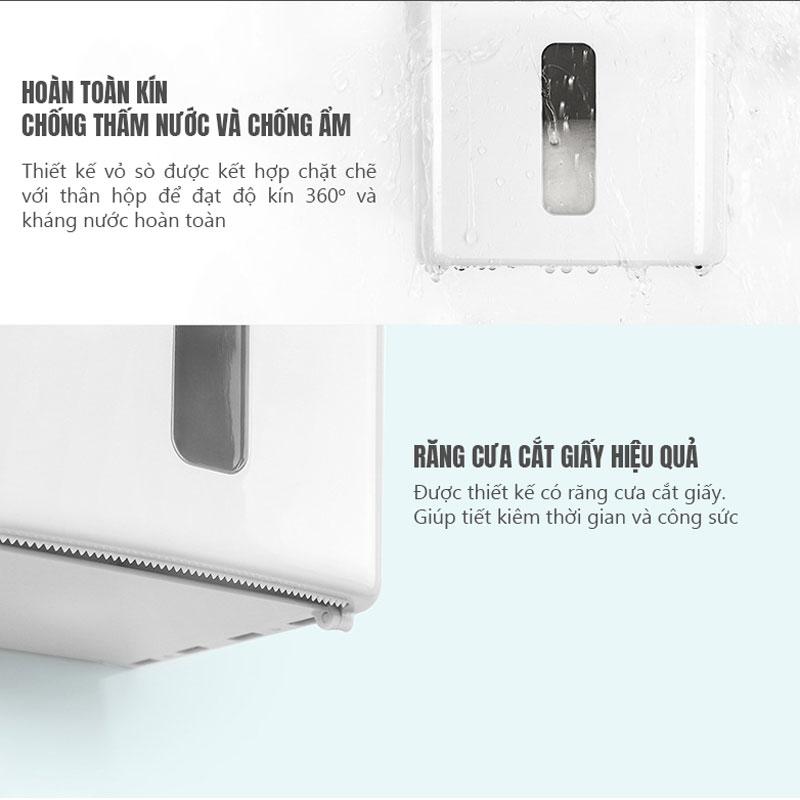 Hộp đựng giấy vệ sinh ECOCO 9231