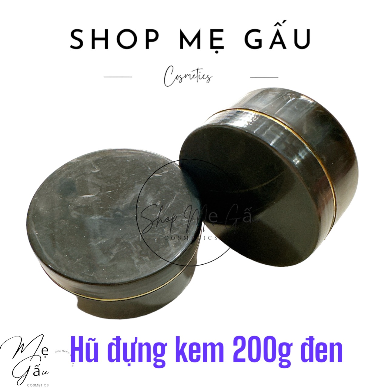 Lẻ 01 hũ đựng kem 200g(nhiều màu)