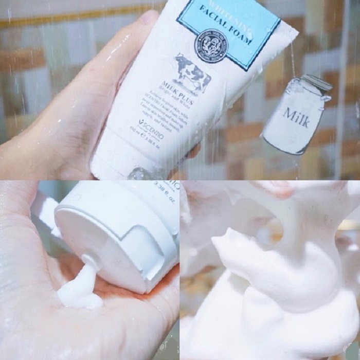Sữa rửa mặt trắng da sữa bò 100ml