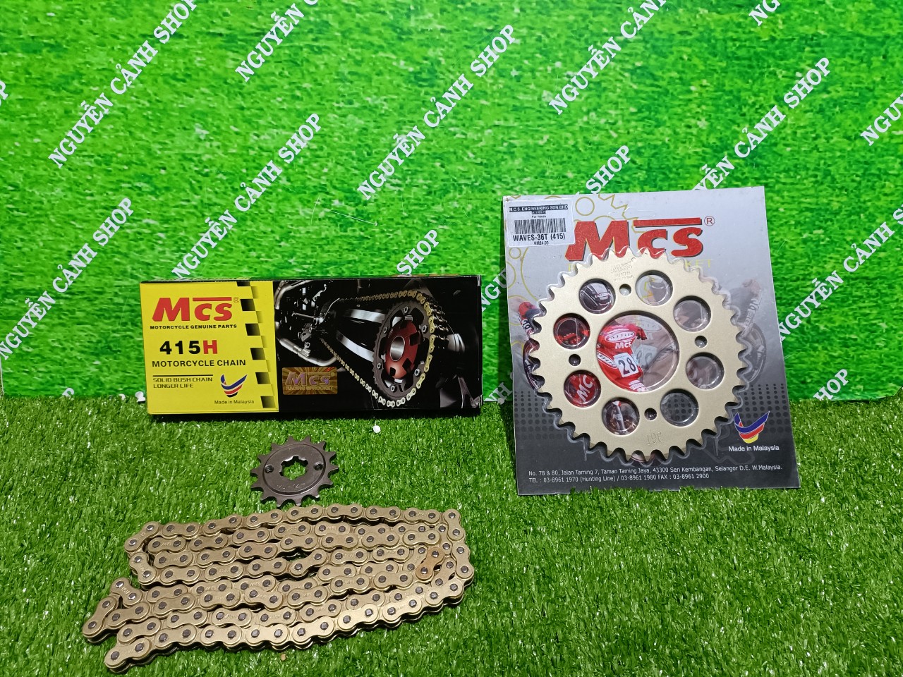 Sên nhông dĩa Wave lớn MCS 7 li 14-36