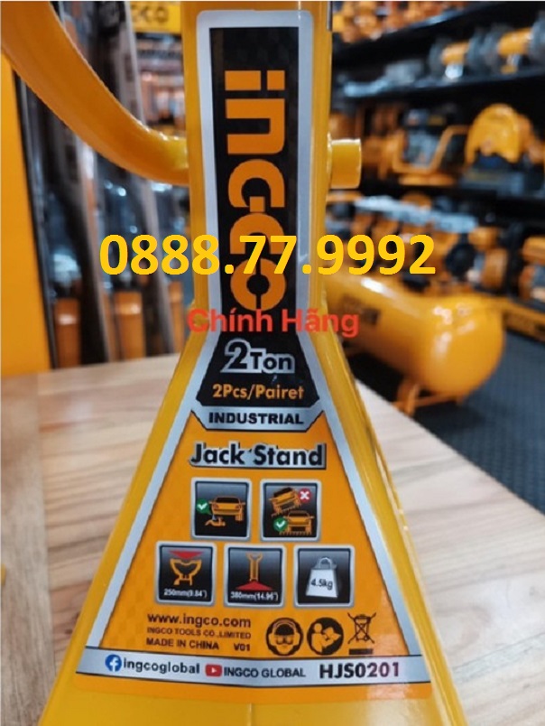 Đội kê 2 tấn INGCO HJS0201