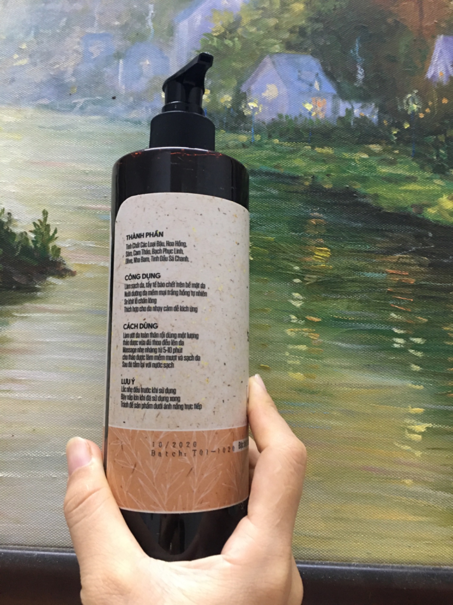 [HCM]Sữa tắm thảo dược HERBYOU 500ml