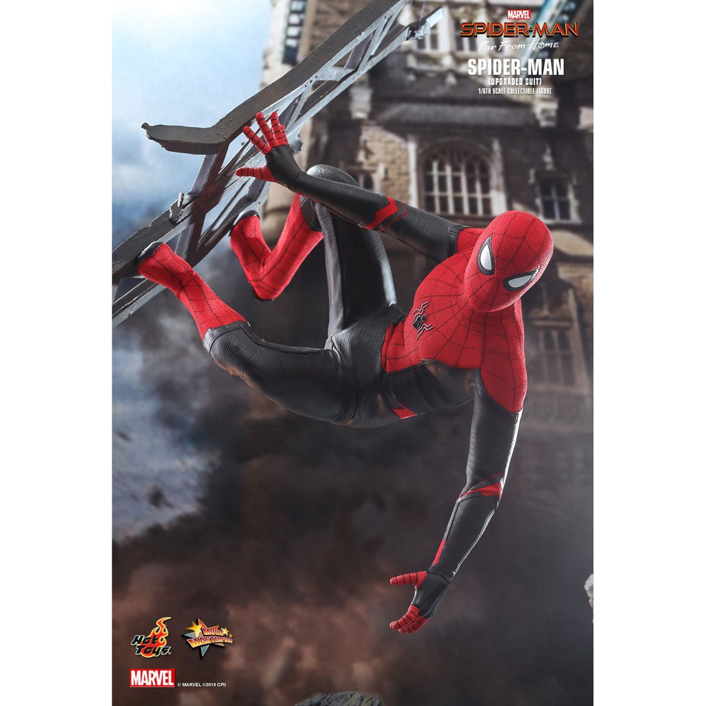 [HCM][Order báo giá] Mô hình chính hãng Hottoys MMS542: Spiderman (Upgrade suit)