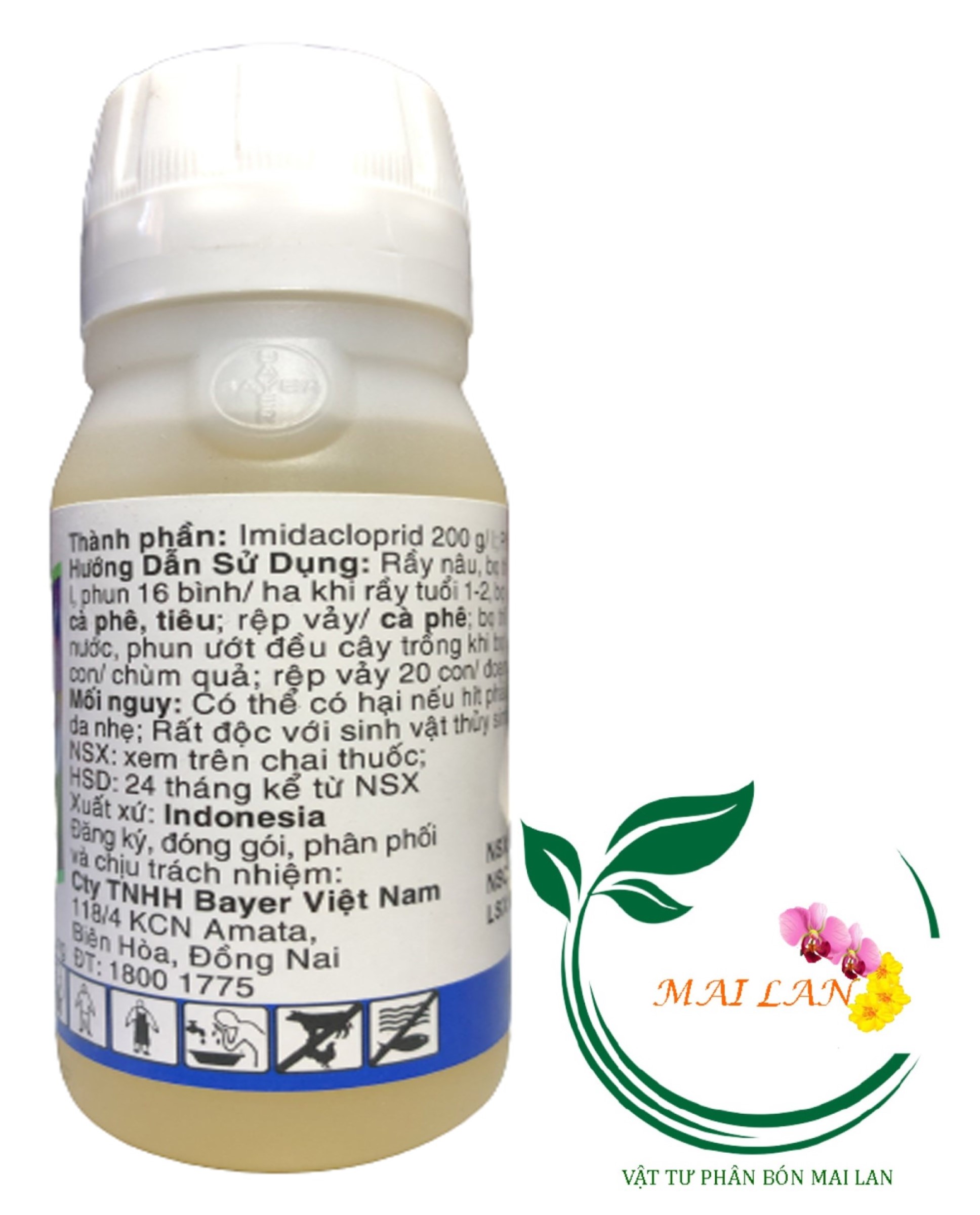 Diệt Trị Bọ Trĩ Confidor 200SL - #034B# 100ml