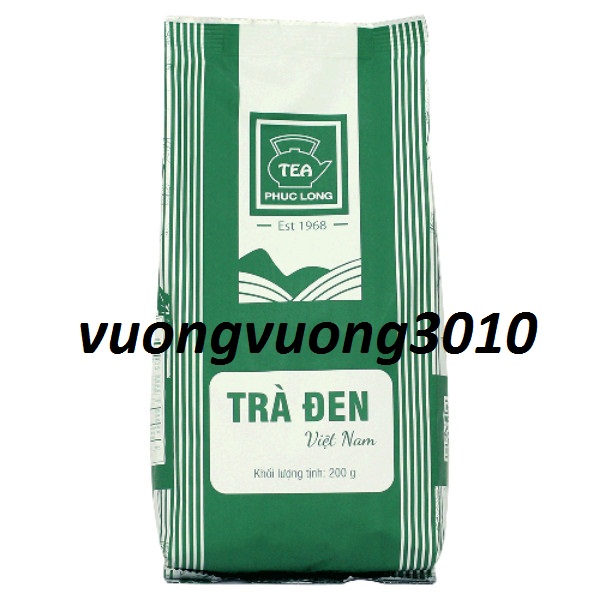 Trà Đen Phúc Long pha trà sữa 200g ( Hàng công ty)