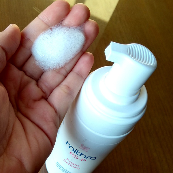[ Chính Hãng ] Vệ Sinh Phụ Nữ [ Không cồn, xà phòng, chất tạo màu ] Dạng Bọt Mithra RS-P Foam Nhập Khẩu Bỉ (chai/150ml)