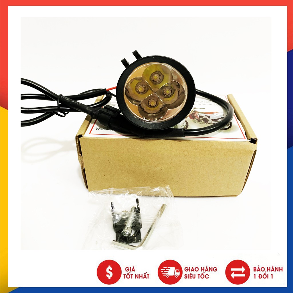 Đèn Trợ Sáng L4X Chíp Cree Chống Nước Tuyệt Đối
