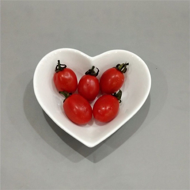 Chén Hình Trái Tim Melamine Cao Cấp - Chén Nhựa