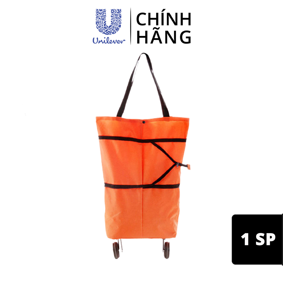 [Hàng tặng không bán - HB Gift] Xe đẩy đi chợ tiện lợi