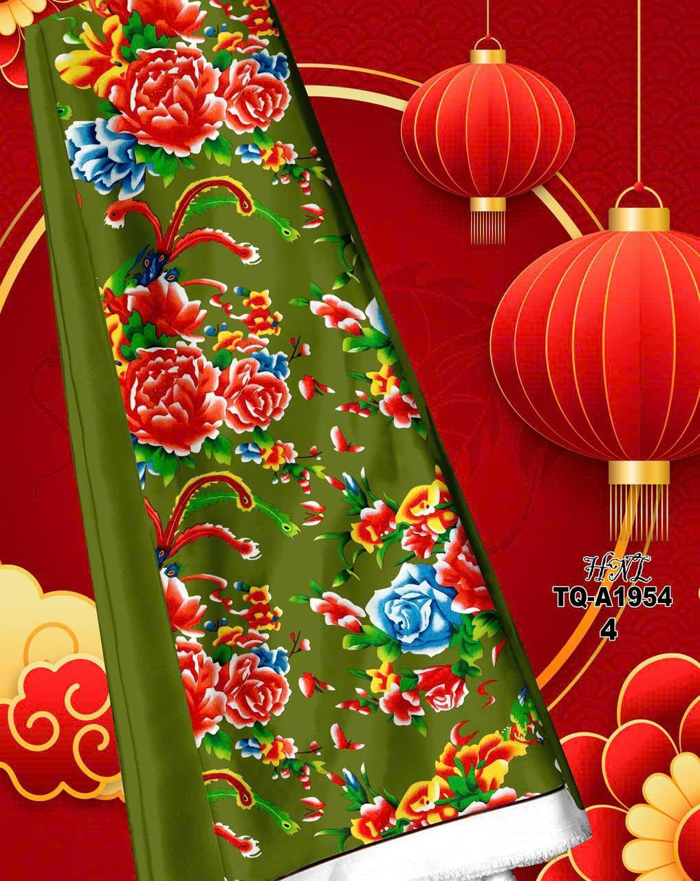 VẢI LỤA LONG PHỤNG 1301241610 ( KHỔ 1M5)