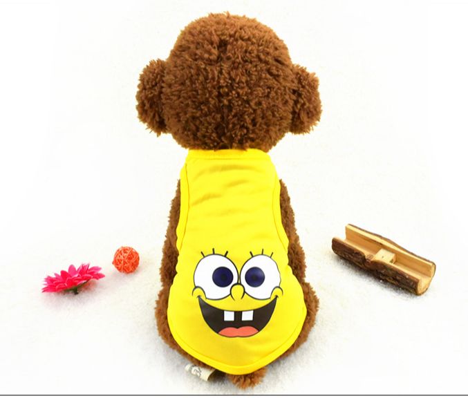 Áo chó mèo hình Spongebod - Cậu bé bọt biển