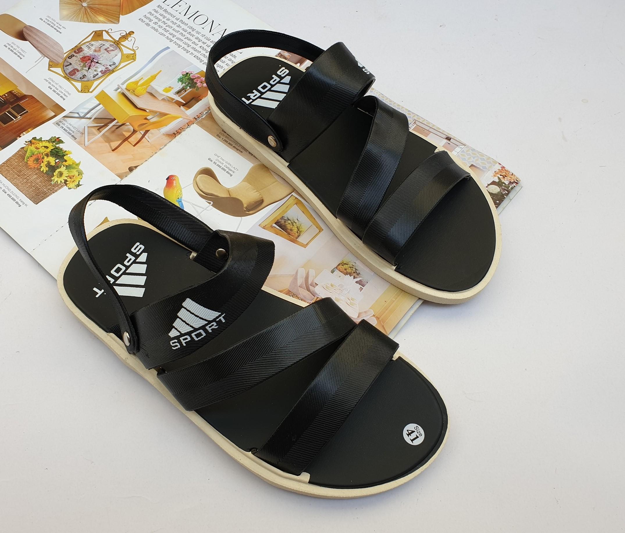 [HCM]Sandal Nam Nữ Không Thấm Nước Đi Mưa