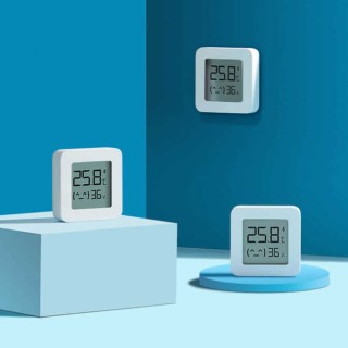 Nhiệt Ẩm Kế Điện Tử Đo Nhiệt Độ Và Độ Ẩm xiaomi mijia 2 - máy đo độ ẩm nhiệt độ đa năng bluetooth thumbnail