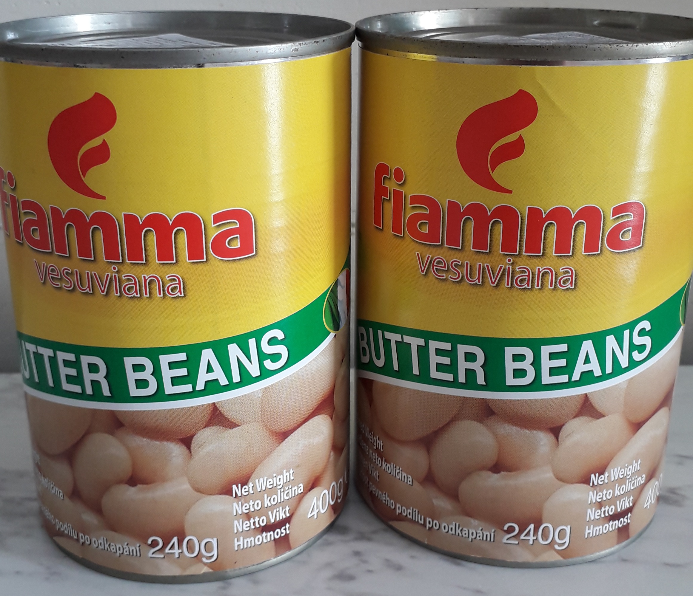 [HCM]Đậu Bơ Fiamma- Butter Beans 400gram