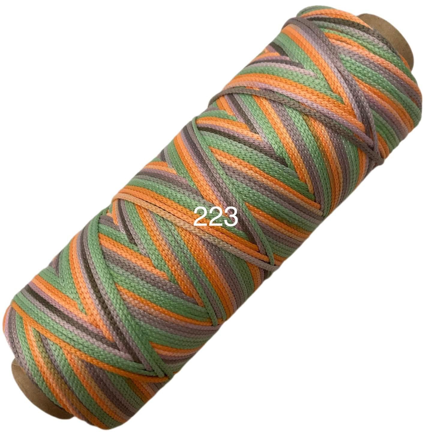 Sợi dệt loang ombre cuộn 125gram