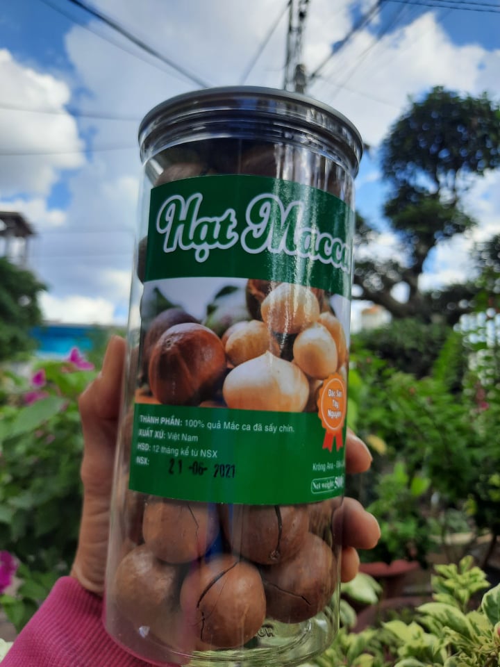 Hạt Macca nứt vỏ, Hạt macca nứt vỏ nhiều size 500gr