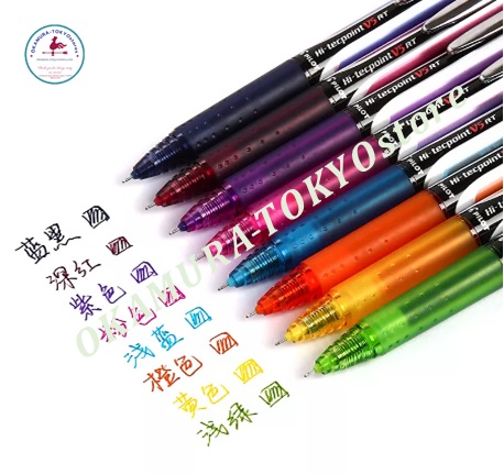 Bút mực nước Hi-Tech V7 RT mực đen ngòi 0.7mm