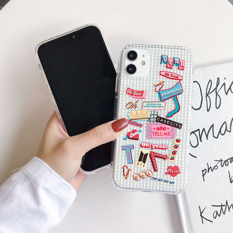 Ốp Lưng Silicon Chống Sốc Simple BT21