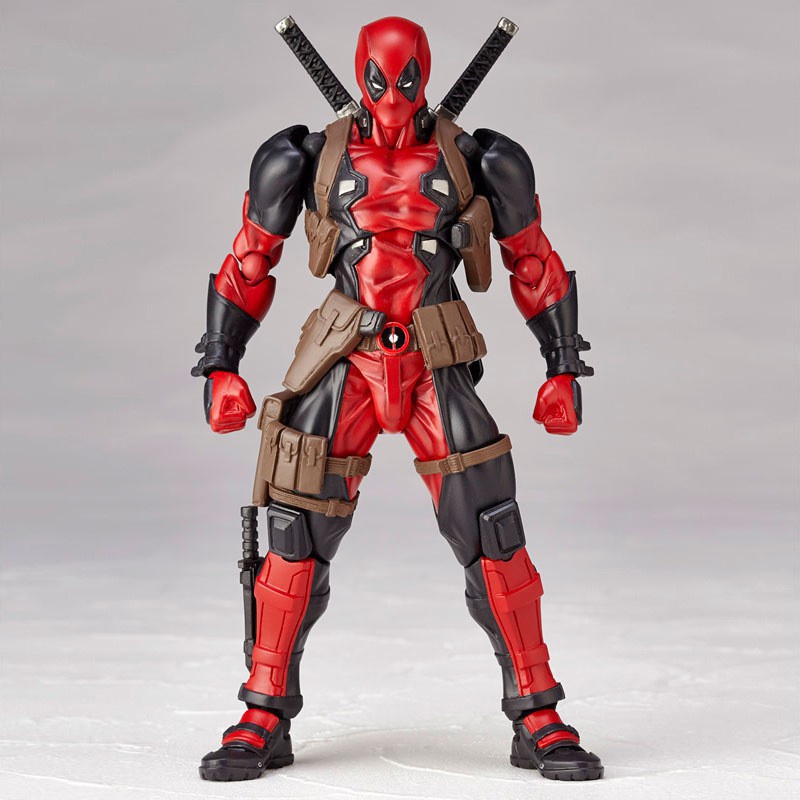 Mô hình Figma Deadpool Revoltech MH28 cao 15cm - Mô hình Marvel