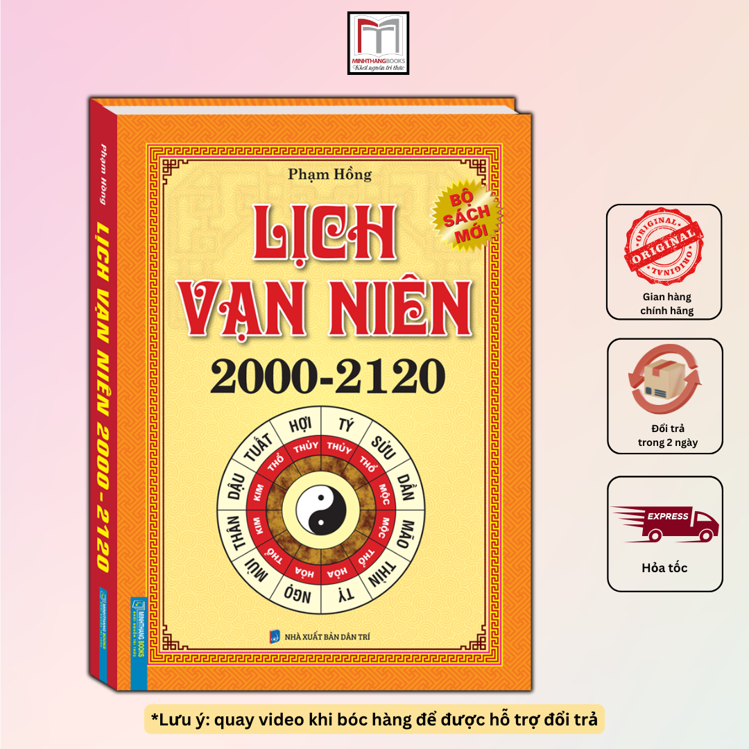 Lịch vạn niên 2000 - 2120 (bìa cứng)