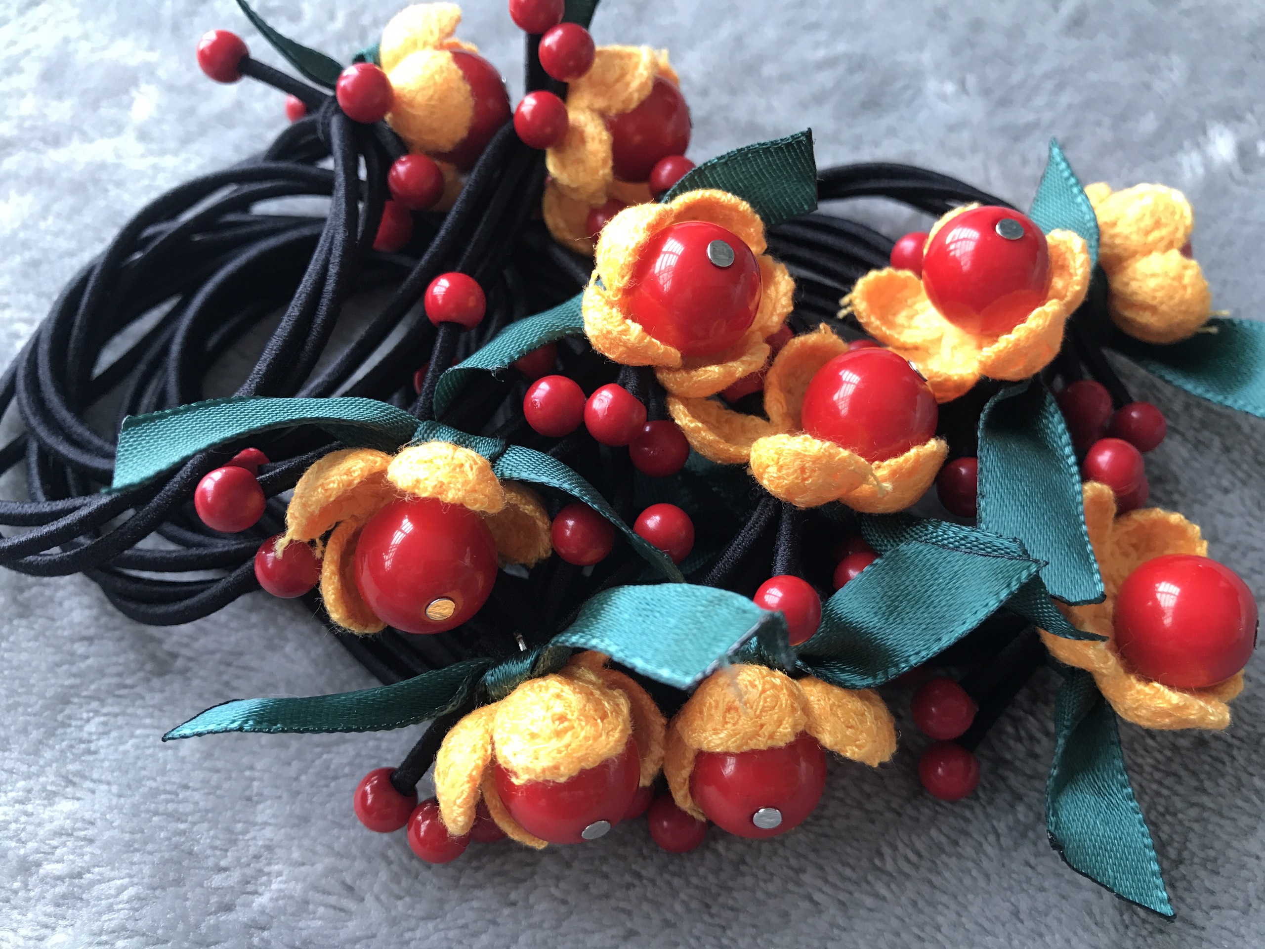 [HCM]Dây Cột Tóc Hình Trái Cherry Dễ Thương