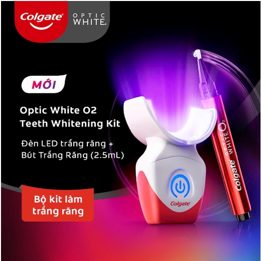 MUA LÀ CÓ QUÀ Bộ Kit làm trắng răng Colgate Optic White O2