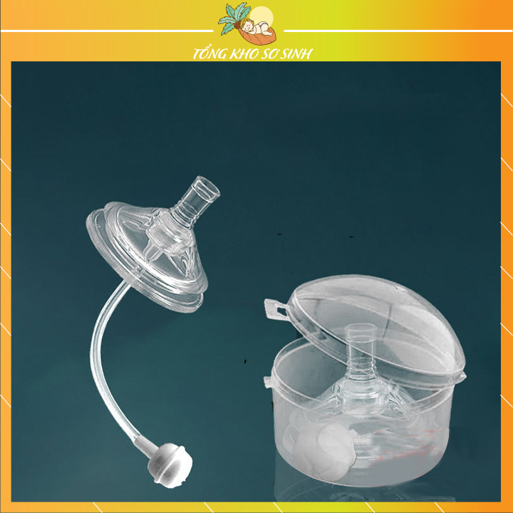 Ống hút Silicon - Ống hút bình Avent và thay thế một số bình sữa 5,5 cm (ống hút bình sữa thay thế núm ti)