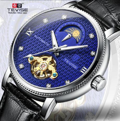 ĐỒNG HỒ NAM CƠ TOURBILION 2019 MODEL TEVISE DOANH NHÂN LỊCH LÃM SANG TRỌNG bán chạy