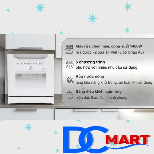 Máy Rửa Bát Electrolux ESF6010BW - Hàng chính hãng