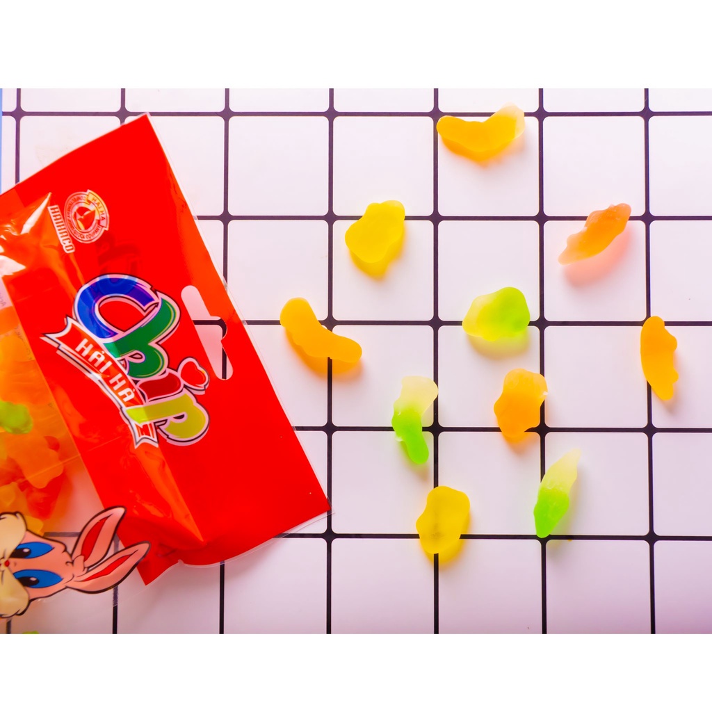 [THÙNG GIÁ SỈ] Jelly Chip Chip Hải Hà Túi 100g (40 Túi/ Thùng)