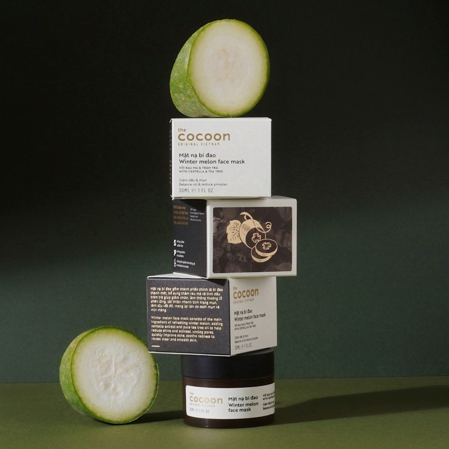 Mặt Nạ Bí Đao The Cocoon Winter Melon Face Mask 30Ml