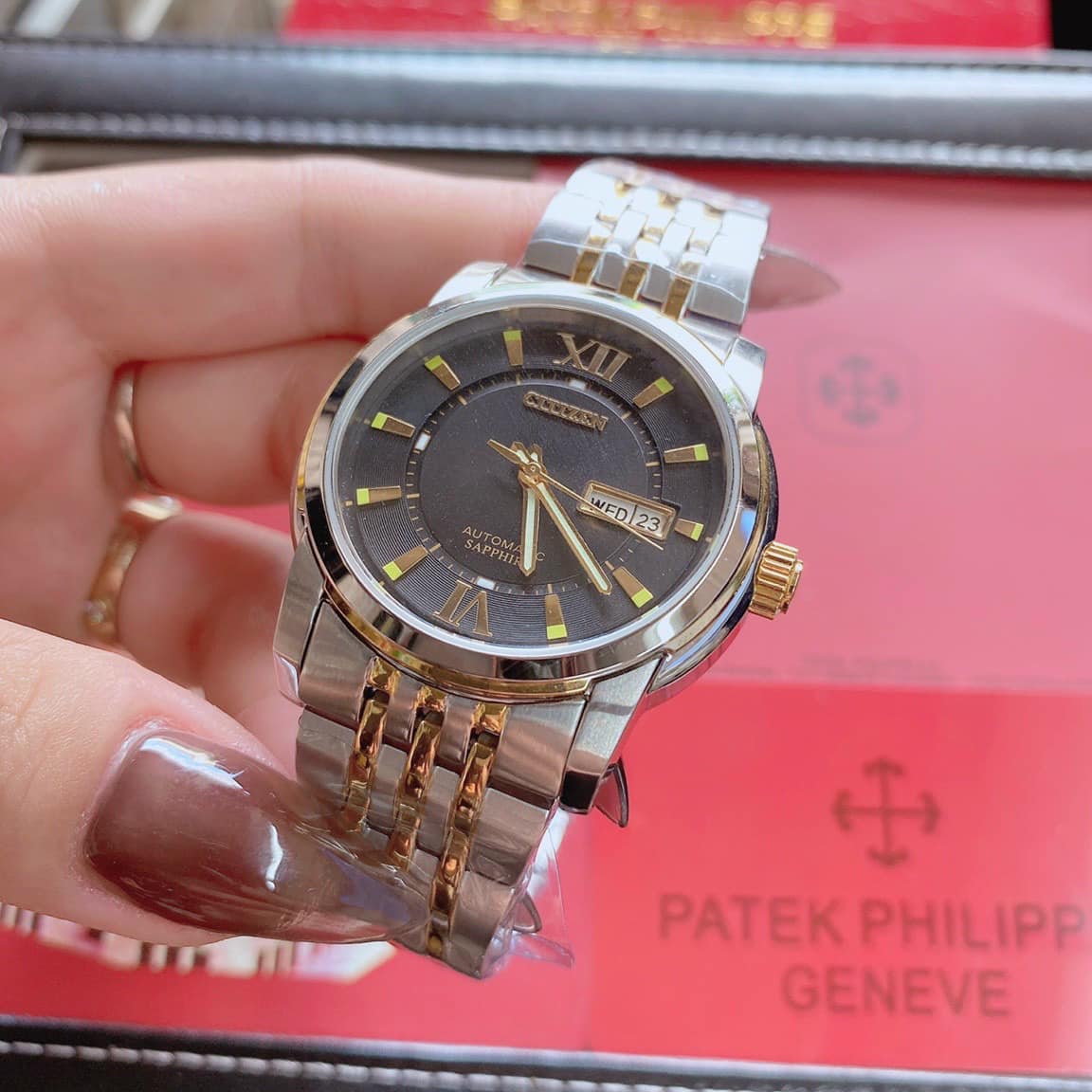 Đồng Hồ Nam Citizen Automatic Máy nhật