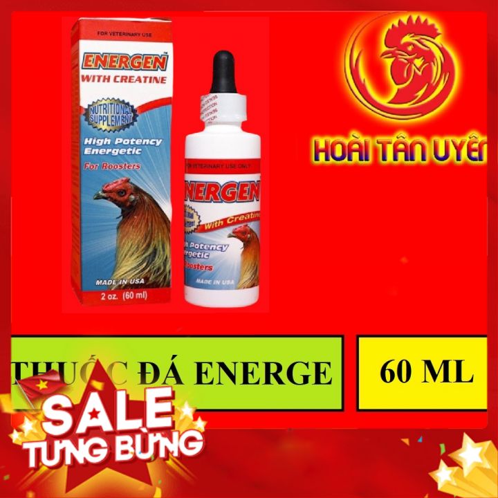 Vitamins Nuôi Cho Gà ENERGEN Chai 60ml