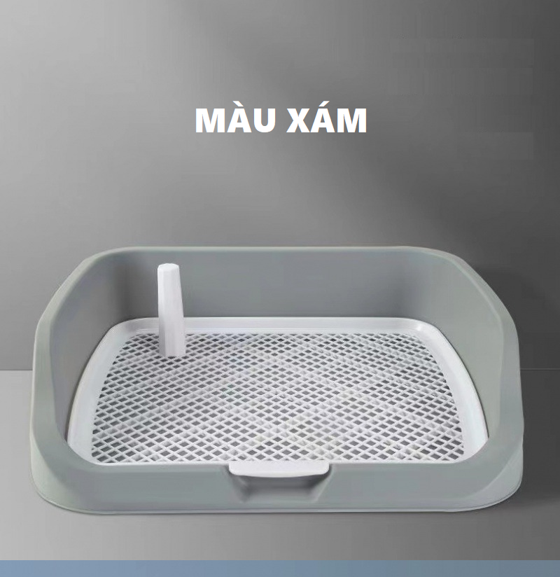 Khay vệ sinh cho chó thành cao size lớn 53x45x13cm, dành cho chó tới 25kg - khay vệ sinh thành cao