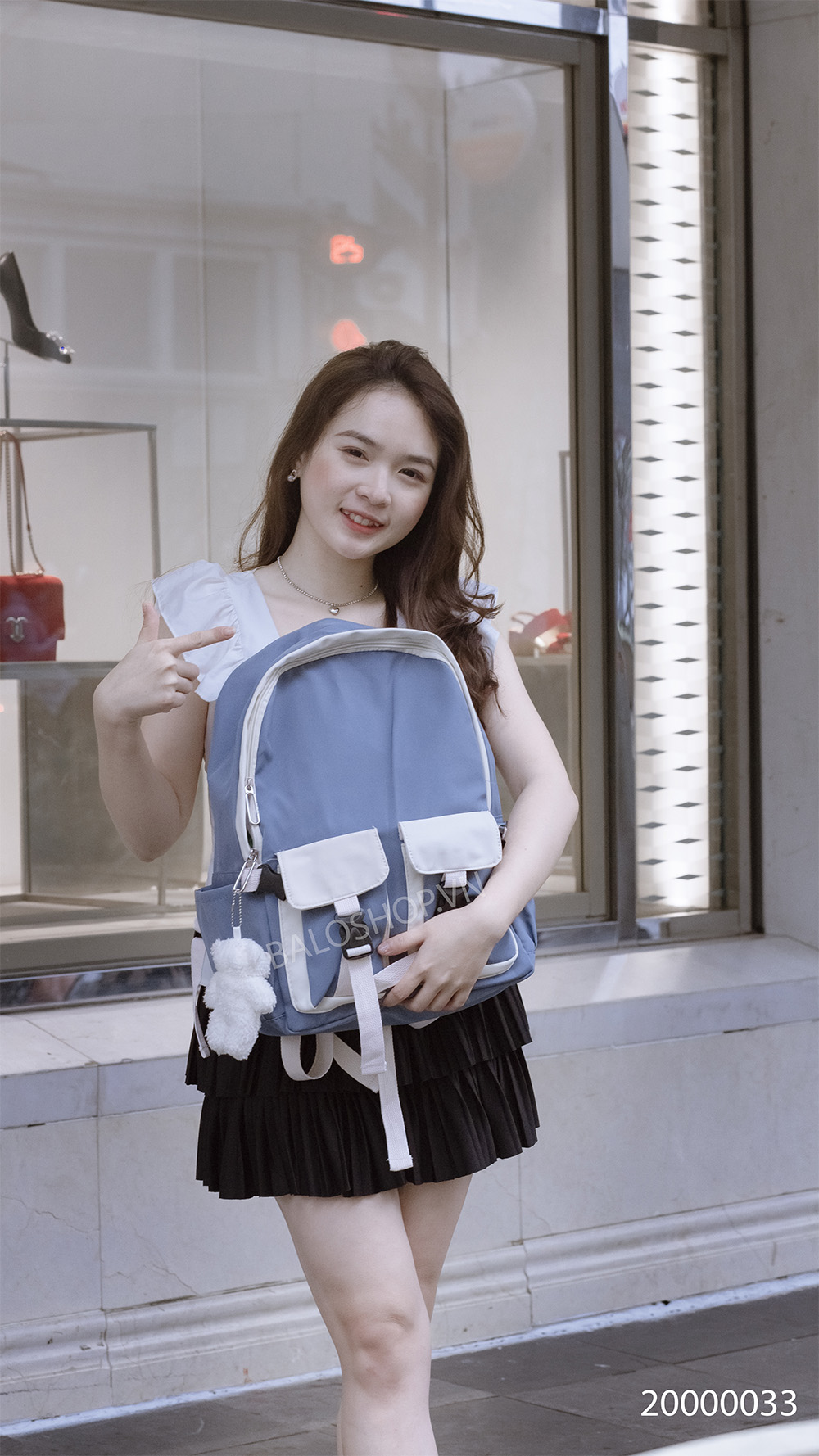balo nữ đi học  , balo ulzzang  thời trang nữ