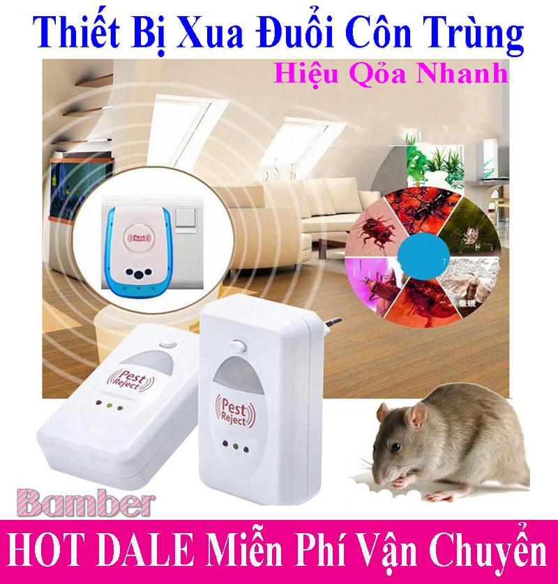 Đèn Chống Muỗi Thiết Bị Đuổi Muỗi Chuột Gián Mối Mọt Pest Reject Thế Hệ 3 Sống Âm Tần Số 0338 Hz Phòng ngăn Bệnh Dịch