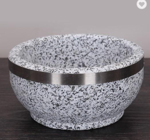 Bát Đá- thố đá giữ nhiệt size 18cm (kèm đế)