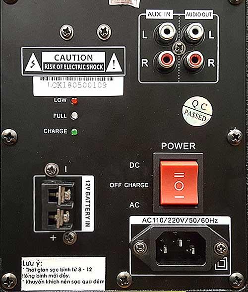 Loa kéo di động JBA A-06B
