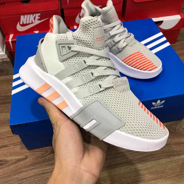 [FULL BOX] Giày Thể Thao EQT Xám Cam Nam Nữ