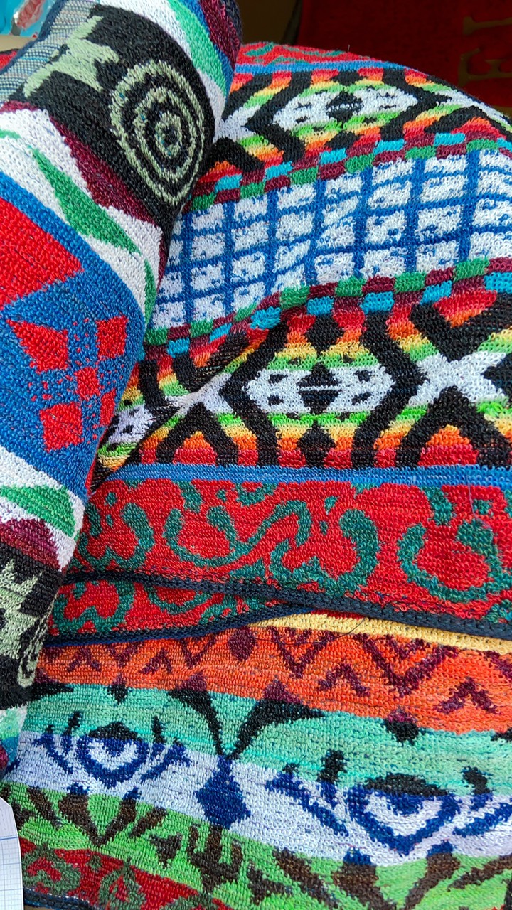 [HCM]Khăn Lau Mặt , Lau Tay Kiểu Thổ Cẩm Tối Màu Dễ Dàng Sử Dụng