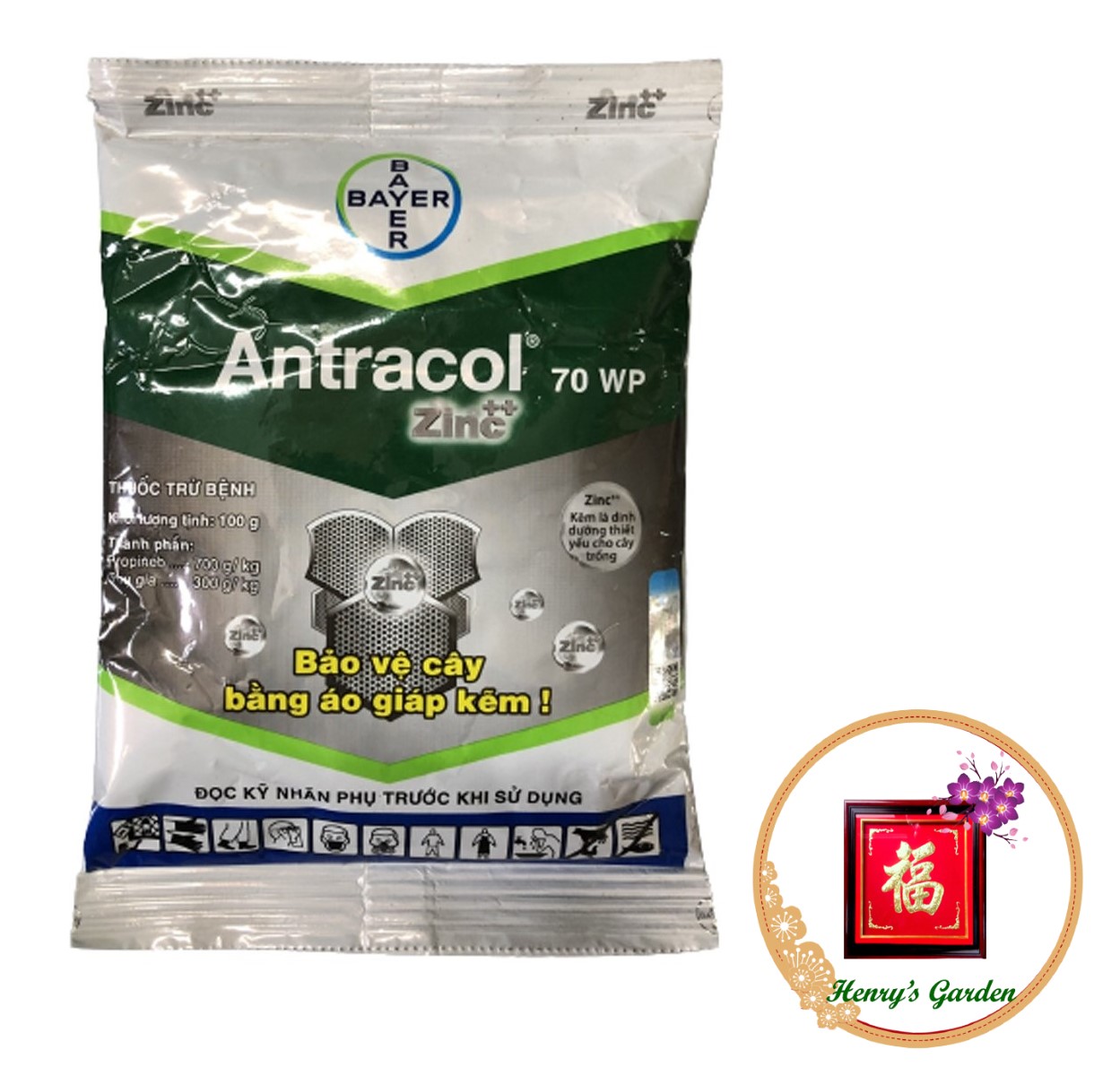Thuốc trừ bệnh antracol 70wp - #085a# 100g