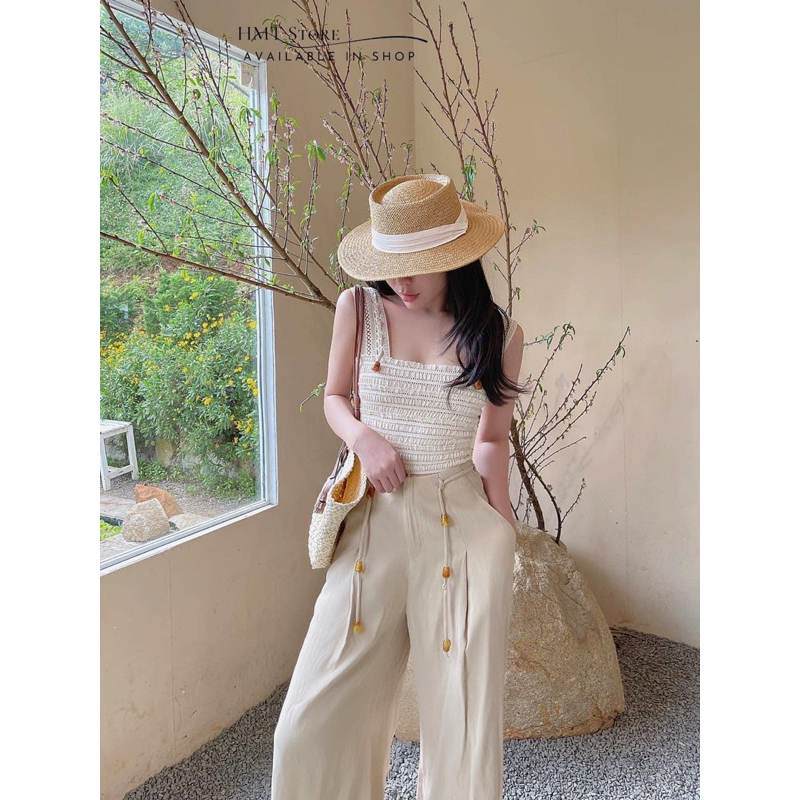 áo 2 dây ren sợi đan dây hot hit