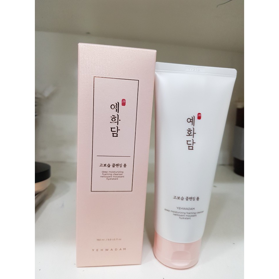[HCM]Sữa Rửa Mặt YEHWADAM DEEP MOISTURIZING FOAMING CLEANSER 150ml