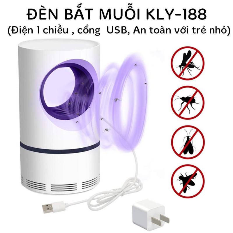 Đèn bắt muỗi KLY188 (Nguồn điện usb, an toàn với trẻ nhỏ)