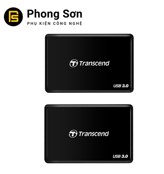 Đầu đọc thẻ nhớ RDF8K USB3.0 (Đen) Transcend