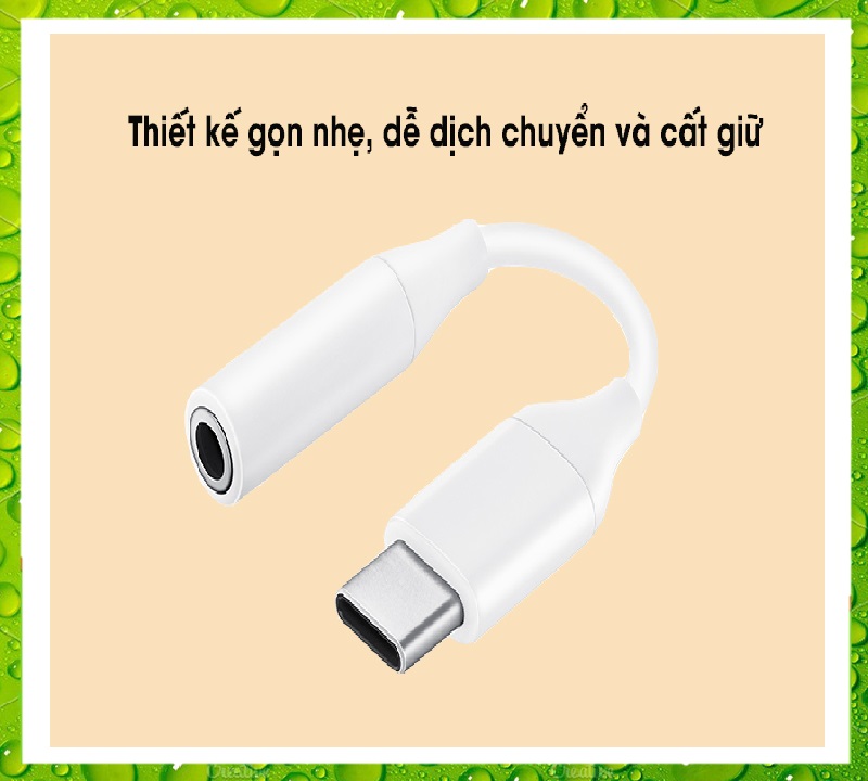 CÁP CHUYỂN TYPE-C SANG CỔNG 3.5 MM ( JACK )