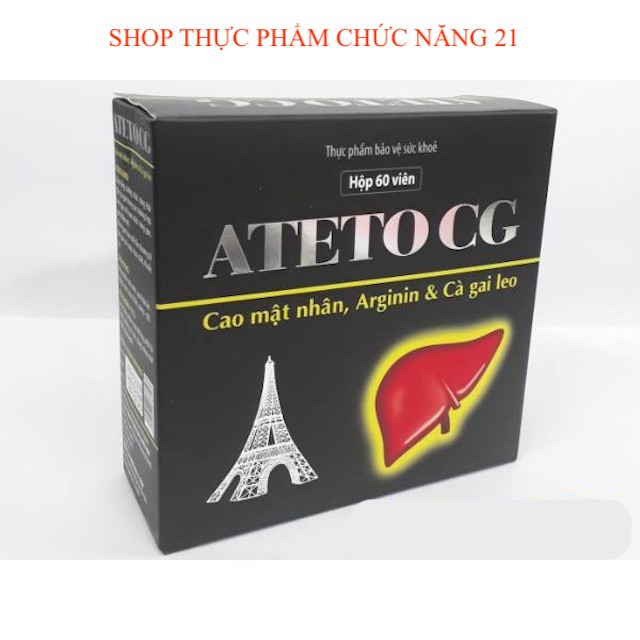 ATETO - Thực phẩm bảo vệ và giải độc gan.