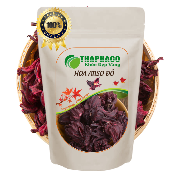 [Túi 1kg] Bông Atiso Đỏ ( hibiscus) Sấy Khô - Hàng Công Ty - Chất Lượng Cao - Giá Tốt