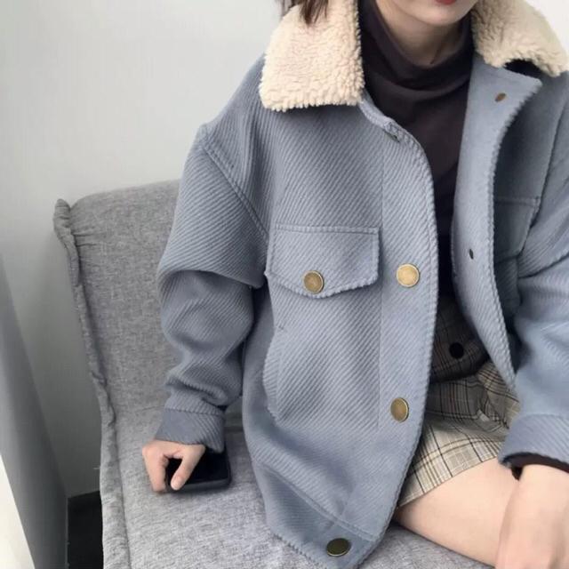 Áo khoác jacket dạ nhung ĐANG SẴN